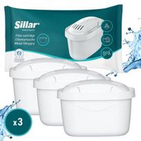 Sillar Vandens filtras stikliniam ąsočiui kasetė - 3 vnt.