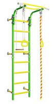 Sporto kompleksas (gimnastikos sienelė) SANRO TOPLINE žalia-geltona, 225x49cm, -