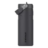Termosas su šiaudeliu „The IceFlow Bottle Flip Straw 2.0“ Stanley® 2812110117 0,47 l juodas
