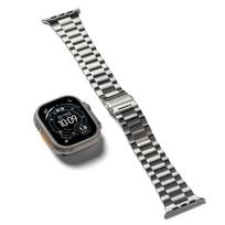 Ringke Metal One Air Bracelet for Apple Watch 8 / 9 / 10 / 11 / SE / Ultra (44 / 45 / 46 / 49 mm) – sidabro spalvos