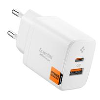 Spigen Essential EE202EU 20W Wall Charger – baltos spalvos