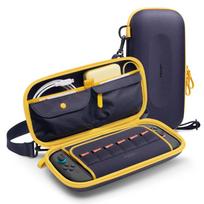 Spigen Nano Pop Pro Pouch for Nintendo Switch 2 – Navy Blue and Yellow