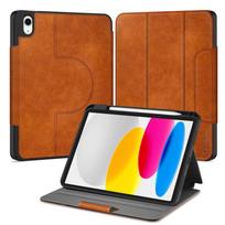 Tech-Protect Fleece dėklas skirtas Apple iPad 10.9” 10 / 2022 / 11” 11 / 2025 – rudos spalvos