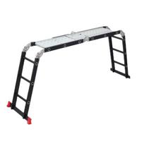 Kopėčios platforminės 4×3 aliuminės DRAUMET (6479)
