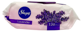 SLEEPY Lavender  drėgnos servetėlės, 120 vnt.