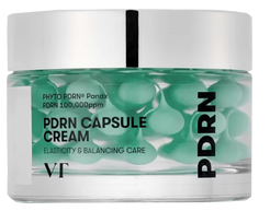VT COSMETICS PDRN Capsule Cream 100, giliai drėkinantis kremas, 50 ml