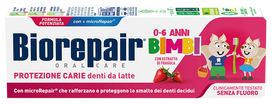 BIOREPAIR Kids (braškių skonio, 0–6 m.) dantų pasta, 50 ml