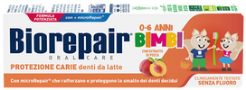 BIOREPAIR Kids (persikų, 0-6 m.)  dantų pasta, 50 ml