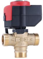 Barberi Three-way flow distribution valve DN 25 with e-drive