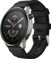 Išmanusis laikrodis "Amazfit GTR 4" su skambučiais per "Bluetooth" ir muzikos atmintimi, 1,43 colio AMOLED ekranu, 150 sporto režimų, "Alexa", 14 dienų veikianti baterija, tikslus GPS sekimas vyrams ir moterims