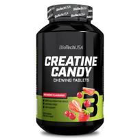 Biotech Creatine Candy 240 tabl. - Red Berry skonis