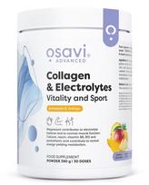 Kolageno elektrolitai, gyvybingumas ir sportas, ananasai ir mangas - 390 g