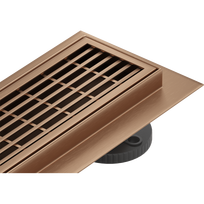 Mexen Flat 360° M33 linijinis sukamasis nuotekų latakas 80 cm, šlifuota varis - 1C33080-40