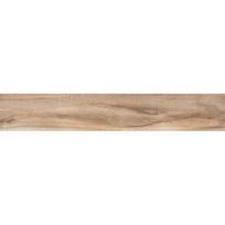Mexen Indica Smėlio spalvos glazūruotas rekt. G1, medžio imitacijos grindų ir sienų plytelė 120 x 20 cm, matinė