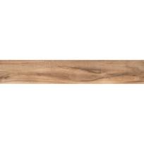 Mexen Indica Ruda glazūruota rektifikuota G1, medžio išvaizdos grindų-sienų plytelė 120 x 20 cm, matinė