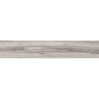 Mexen Hirera Pilkažalės blizgintos pilnos plytelės imitacija, grindų ir sienų plytelės 120 x 20 cm, matinės