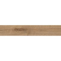 Mexen Wood Ville Rudas glazūruotas rektuotas G1 plytelė, medžio imitacija grindų ir sienų 120 x 20 cm, raižyta