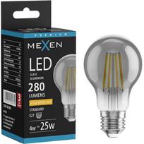 Mexen Vintis LED E27 lemputė su gijų siūlo A60, 4W, Šilta - 2200K, 280 lm, dūminė - L150-E27-0422-70