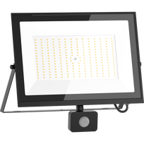 Mexen Luxpro LED prožektorius su judesio jutikliu, 150W, Šalta - 6500K, 13500 lm, juoda - L235-150-65-70