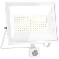 Mexen Luxpro+ LED prožektorius su judesio jutikliu, 70W, Šaltas - 6500K, 7700 lm, baltas - L236-070-65-20