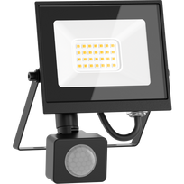 Mexen Luxpro+ LED prožektorius su judesio davikliu, 20W, Neutralus - 4000K, 2200 lm, juodas - L236-020-40-70
