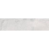 Mexen Lassa Bianco blizgančios glazūruotos keraminės plytelės rektifikuotos G1, grindų-sienų plytelės 120 x 30 cm,