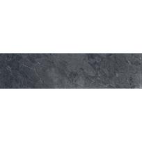 Mexen Ravena Nero glazūruotas rektifikuotas G1 akmens masės plytelės, grindų ir sienų, 120 x 30 cm, matinės