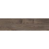 Mexen Riga Choco glazūruotas akmens masės plytelės medienos imitacija, grindų-sienos 120 x 30 cm, matinė - TL713-120-030-02