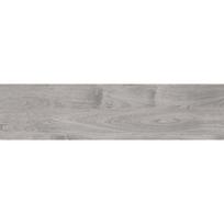 Mexen Riga Pilka glazūruota gres, panaši į medieną, grindinė-sieninė plytelė, 120 x 30 cm, matinė - TL713-120-030-04