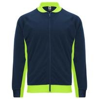 Apvienota sporto striukė vyrams ILIADA, tamsiai mėlyna/fluorescencinė žalia