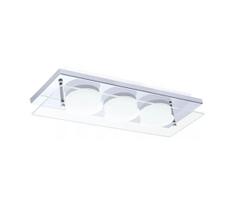 Eglo 75328 - LED lubinis šviestuvas ABIOLA 3xLED/6W/230V blizgus chromas