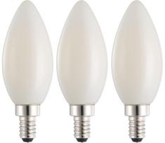 Komplektas: 3 energiją taupančios LED lemputės C35, E14, 2,2 W, 230 V, 2700 K – Eglo 110444