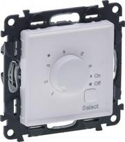 Cover plate Valena Life - floor heating thermostat - with mechanism - white 752134 | 3414970541048