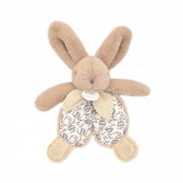 DOUDOU ET COMPAGNIE miego žaislas triušis, smėlio sp., 18cm, DC4192