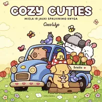 COZY CUTIES. Miela ir jauki spalvinimo knyga - Coco Wyo