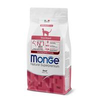 Monge Adult Sterilized Monoprotein sausas pašaras su jautiena katėms, 1.5 kg