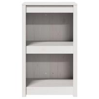Lauko virtuvės spintelė Balta 55x55x92 cm Tvirta mediena Pušis