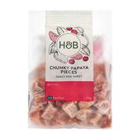 HOLLAND & BARRETT stambūs papajos gabaliukai, 210 g