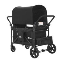 Vežimėlis Vevor iki 150kg, black