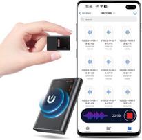 Diktofonas 3072Kbps balso įrašymo įrenginys su AI triukšmo slopinimu, 64GB