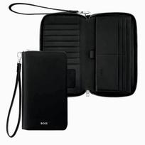 HUGO BOSS - Kelioninė piniginė Classic Smooth Black