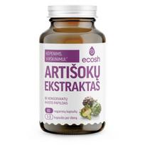 ECOSH Artišokų ekstraktas, 60 kapsulių
