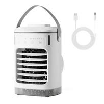 Portable Air Conditioner Easy Control Panel Large Water Tank Natural Wind Mode Colorful