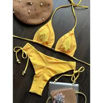 2025 Naujas Seksualus 13 Spalvų Trikampis Maudymosi Kostiumas Moterims Brazilijos Bikini Maudymosi Kostiumai Push Up Maudymosi Kostiumas Paplūdimio Bikini Komplektas S