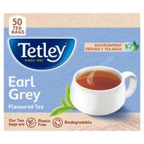 Tetley Earl Grey juodoji arbata – 50 arbatos pakelių
