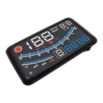 5,5 colio universali OBD2 automobilio GPS HUD ekrano įspėjimo apie greičio viršijimą sistema