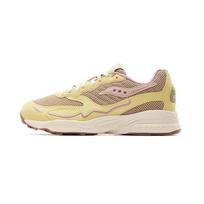 Saucony 3D Grid Hurricane Mushroom Pack Unisex Sneakers Tan Yellow S70747-1 40