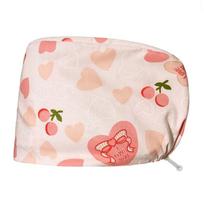 Floral Snap-Button Surgical Cap for Nurses and Doctors No button-Adjustable