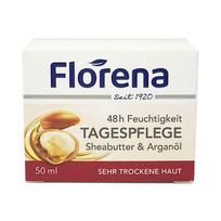 Florena dienos kremas su taukmedžio sviestu ir argano aliejumi 50 ml