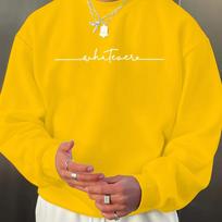 Warm & Wind-Resistant, Men's Crew Neck Sweatshirt, Perfect for Cold Season Outings S balta